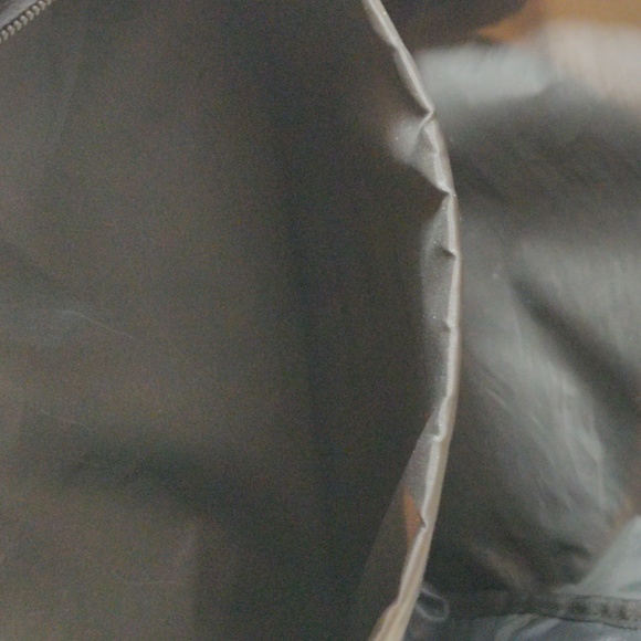 Roxy Black With White Polka Dot Accented Backpack - Picture 7 of 14